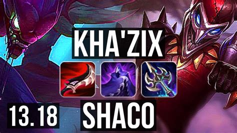 KHA Vs SHACO JNG 11 0 6 1 8M Mastery 1100 Games Legendary KR