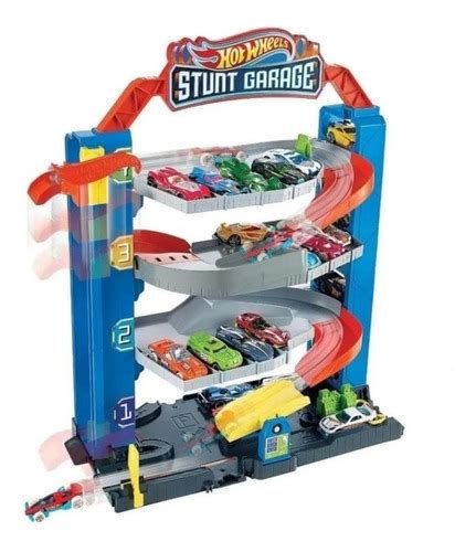 Autopista Hot Wheels Garage Stunt Cuotas sin interés