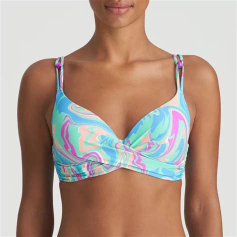 Marie Jo Swim Arubani Bikini Top Ocean Swirl Elegance Lingerie