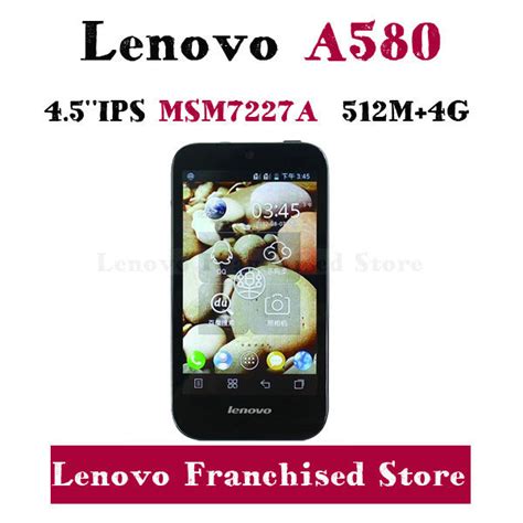 Купить Оригинальный lenovo a580 телефон qualcomm snapdragon msm7227a ...