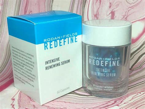 Rodan Fields Redefine Intensive Renewing Serum Capsules New No Box