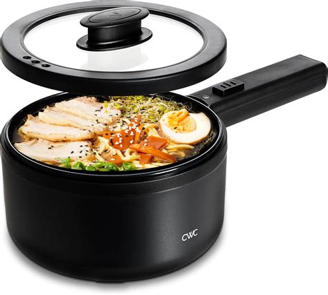 Amazon COOK WITH COLOR Electric Hot Pot L Mini Cooker W