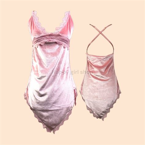 Jual Lingerie Sexy Sleepware Babydoll Bahan Velvet Baju Dinas Malam Pakaian Tidur Shopee Indonesia