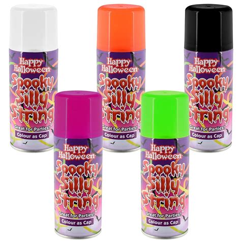 String spray paint aerosol silly string can surprise birthday party