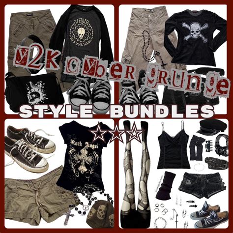 y2k cyber grunge style bundles!! i’ve always loved... - Depop