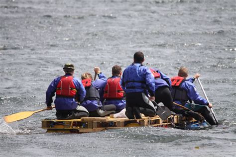 New Years Day Raft Race Port Stanley