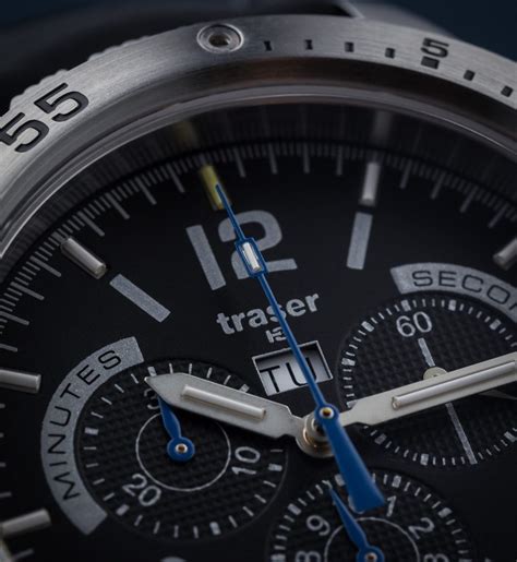 Traser Classic Elegance Chronograph Silicone Helveti Eu