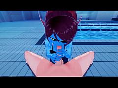The Mermaid Undyne Gets Pov Fucked In The Pool Creampie Undertale Hentai Xxx Mobile Porno