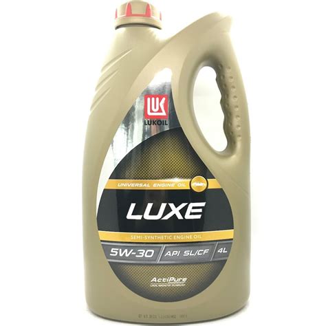 Lukoil Luxe Akti Pure 5W-30 Semi-Sentetik Motor Yağı 4 L ...