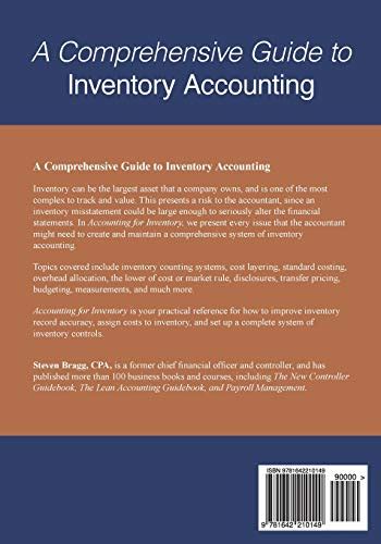 Accounting For Inventory Third Edition Pricepulse