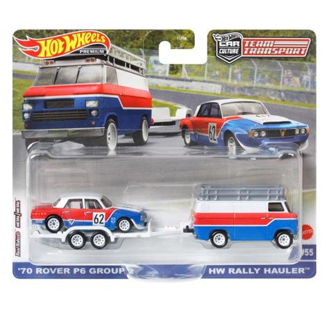 Hot Wheels Team Transport Rover P Group HW Rally Hauler
