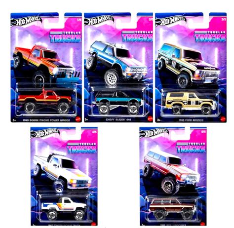 Hot Wheels Tubular Trucks GDG Beşli Araba Seti