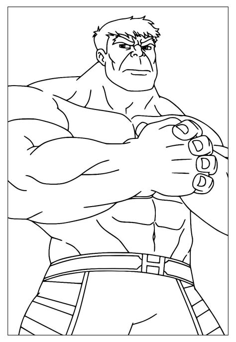 Imagem Do Hulk Para Imprimir - Desenhos do Hulk para Colorir e Imprimir