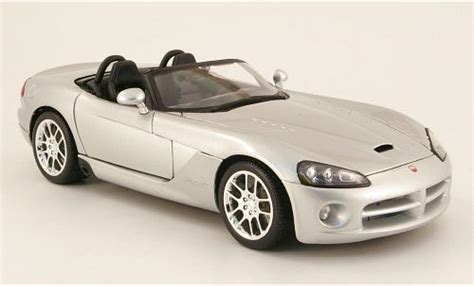 Modellautos Dodge Viper Maisto Srt Silber Sans Vitrine