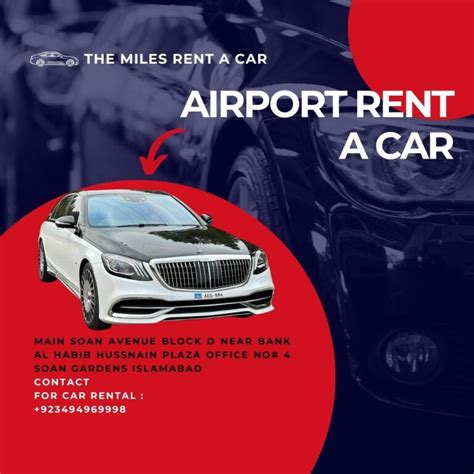 Services - Rent A Car in Islamabad