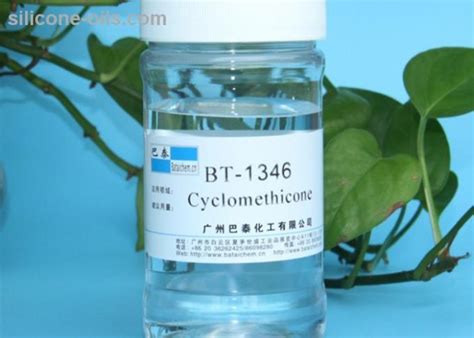 Hair Sprays Volatile Cyclopentasiloxane Silicone Oil Bt 1346 Tds Sgs