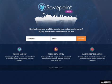 savepoint beta sign