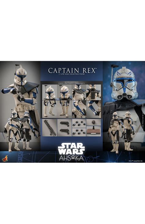 Hot Toys Star Wars Captain Rex Ahsoka Sixth Scale Figure
