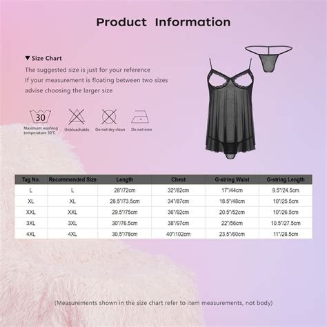 Men S Lace Nightgown Sissy Lingerie Set Crossdresser Chemise Dress With Thong EBay