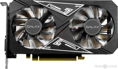 Galax Gtx 1650 Ex Plus 1 Click Oc Gddr6 Specs Techpowerup Gpu Database