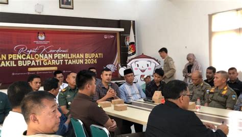 KPU Kabupaten Garut Gelar Rapat Koordinasi Persiapan Pencalonan Bupati