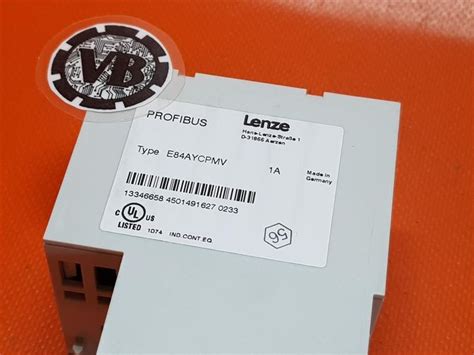 Lenze Profibus Modul Type E Aycpmv A Gebraucht Kaufen Bei Hood De