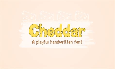 Cheddar Font By Lalavastudio · Creative Fabrica
