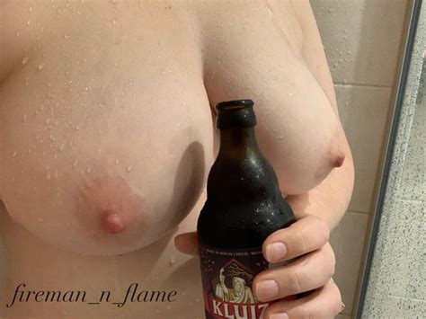Image Flame Enjoying A Belgian Brew With Her Shower Today Porn Pic