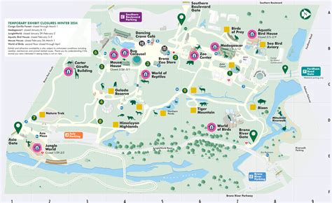 Map Bronx Zoo