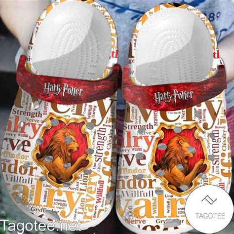 Harry Potter Gryffindor Lion Crocs Clogs Tagotee