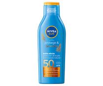 Leche Solar Protectora Con Ativador Del Bronceado Y Factor De