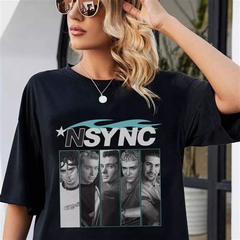 Nsync Unisex Shirt Boy Band Nsync Chris Kirkpatrick Jc Chasez Lance