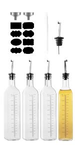 Amazon Pack Oz Hot Sauce Bottles Wertioo Empty Woozy Glass Bottles With Leak Proof