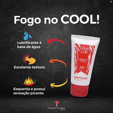 Lubrificante Funcional Love Lub Hot G La Pimienta Ningu M Vai Saber Sex Shop