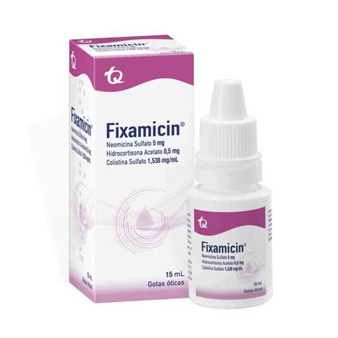 Droguería La Economía fixamicin gotas oticas frasco x 15 ml