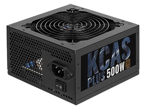 AEROCOOL KCAS Plus 500W - ราคา PSU 500W 85% Typically