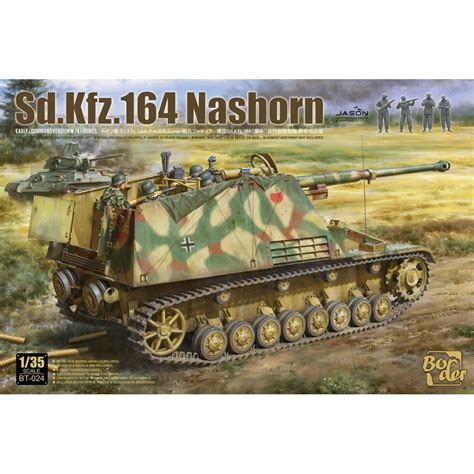 Border Models Bt 024 1 35 Sd Kfz 164 Nashorn Tank Military Model Kit