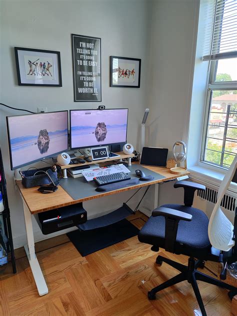 Finally Built A Proper Wfh Setup After Getting Word We Will Be Remote For The Rest Of 2020 R