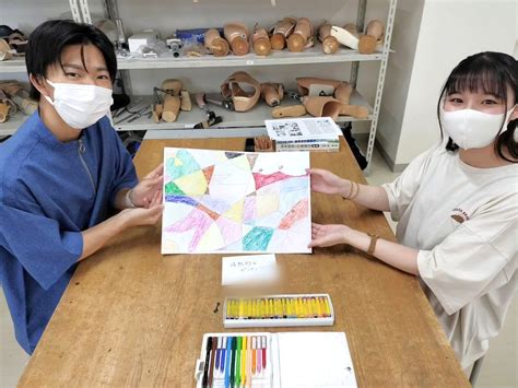 【作業療法学科】3年生、「交互色彩分割法」を体験 | 専門学校 YICリハビリテーション大学校