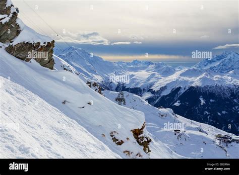 Montblanc Panoramique Banque De Photographies Et Dimages Haute