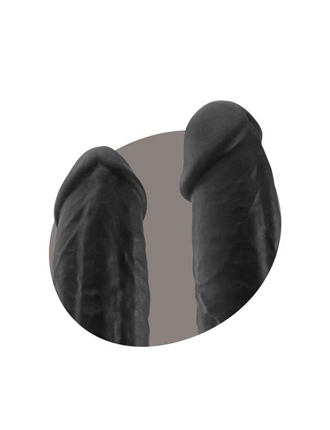 Dildo Premium Preto De Silicone Tessudo Crushious Cms