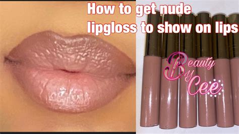 DIY HOW TO MAKE NUDE LIPGLOSS HOW TO MAKE PIGMENTS SHOW ON LIPS LIFE OF AN ENTREPRENEUR YouTube