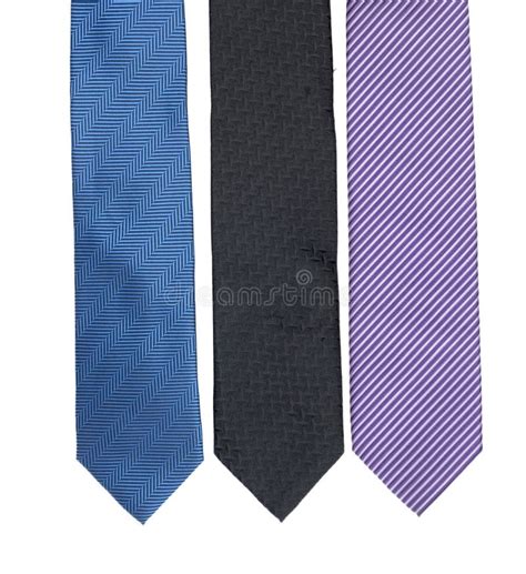 Tie Set, Three Elegant Ties Stock Photo - Image of pattern, stiff: 90694948