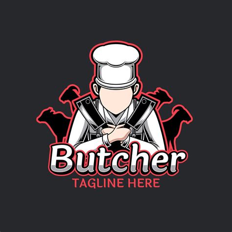 Logo template for chef butcher meat expert 61687182 Vector Art at Vecteezy