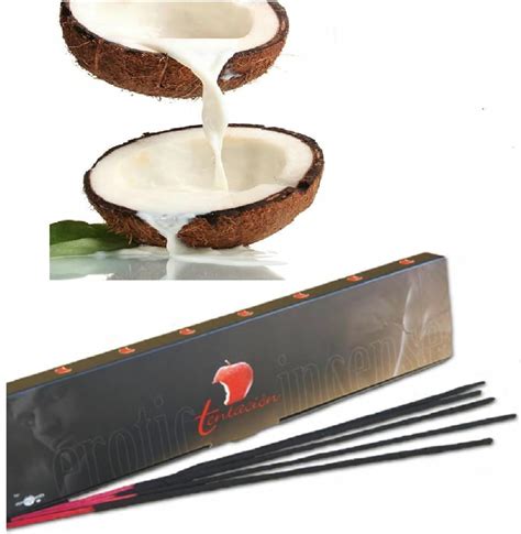 Amazon 20 Coconut Erotic Incense Stick Incents Non Toxic Aphrodisiac Sex Pheromones Climax