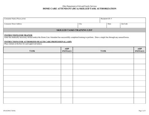 Ohio Form Jfs 02390 ≡ Fill Out Printable PDF Forms Online