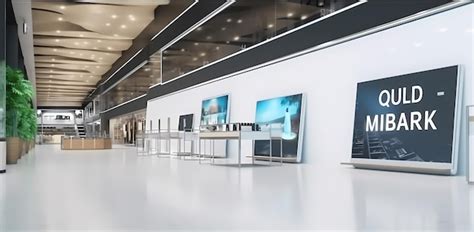 Premium Ai Image Future Shopping Mall Technology