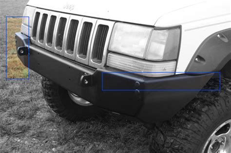 Rock Hard X Patriot Series Front Bumper For Jeep Grand Cherokee Zj