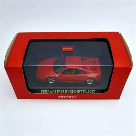 MATTEL HOT WHEELS Ixo Collectors Modèle 1 43 Ferrari F355 Berlinette Rouge 1997 EUR 41 88