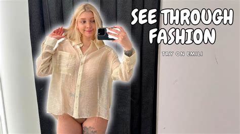 See Through Try On Haul Transparent Lingerie And Clothes Try On Haul 2024 Nude Youtube